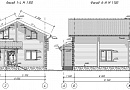 Дом из бруса (200х150) - проект №895